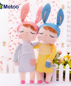 Metoo Doll Stuffed Toys Plush Animals Soft Kids Baby Toys for Girls Children Boys Birthday Gift Kawaii Cartoon Hot Angela Rabbit