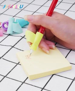 3PCS/Set Children Silicone Pencil Holder Pen Writing Aid Grip Posture Correction Tool Gift For Kids Student New