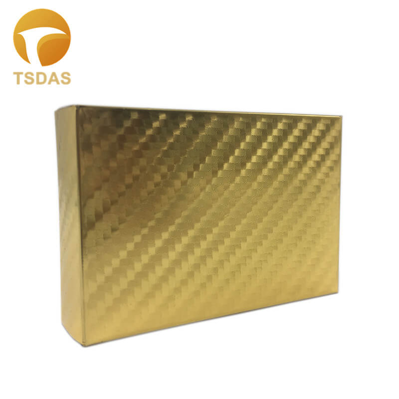 Golden Foil Plated Normal Playing Cards Poker 52 Cards 2 Jokers Special Unusual Birthday Gift Poker With Black Wooden Box 5