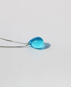 Fashion Mermaid Necklace Beach Ocean Sea Necklace Mermaid Mermaid's Tears Sea Sand Pendant Necklace For Woman Gift